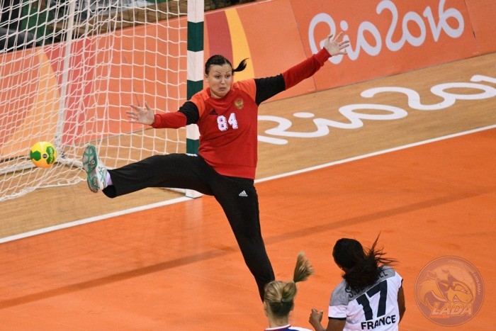 Татьяна Ерохина в финале с Францией